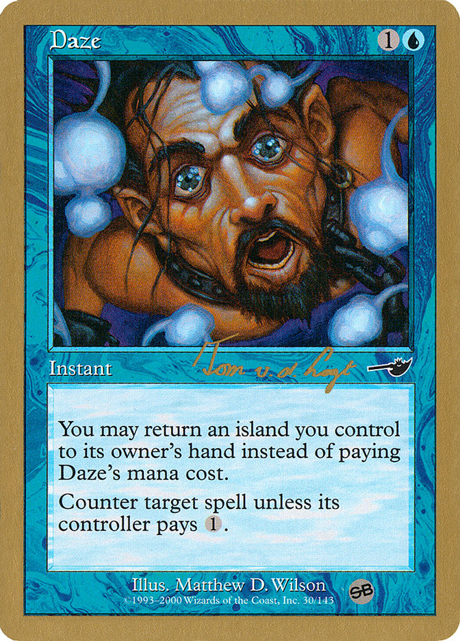 Daze (Tom van de Logt) [World Championship Decks 2000] | Black Swamp Games