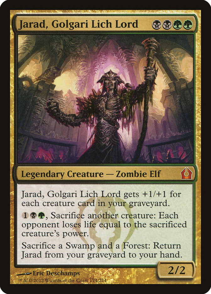 Jarad, Golgari Lich Lord [Return to Ravnica] | Black Swamp Games