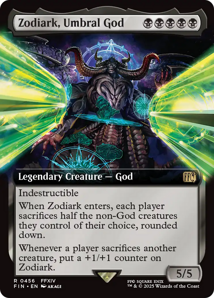 Zodiark, Umbral God (Extended Art) [FINAL FANTASY] | Black Swamp Games