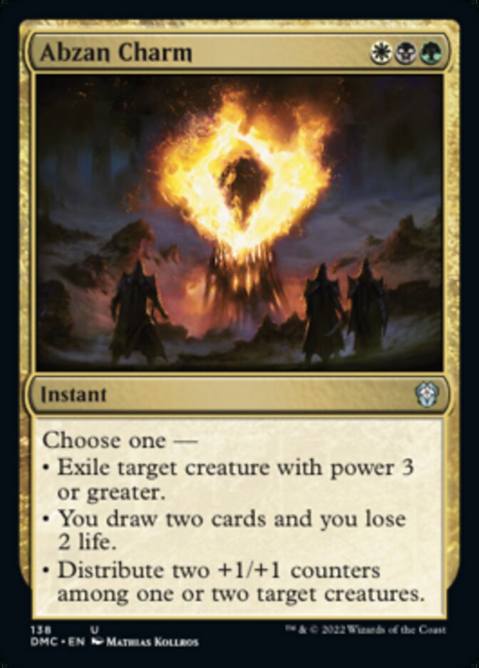 Abzan Charm [Dominaria United Commander] | Black Swamp Games