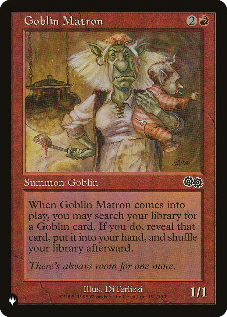 Goblin Matron (USG) [The List] | Black Swamp Games