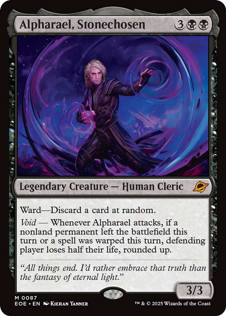Alpharael, Stonechosen [Edge of Eternities] | Black Swamp Games