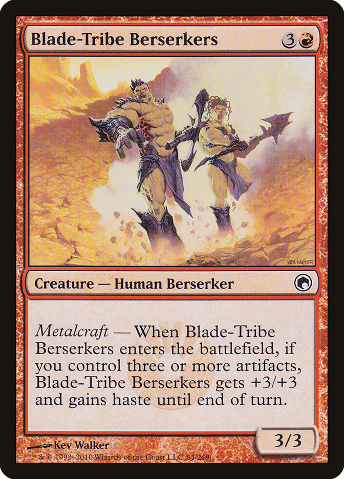 Blade-Tribe Berserkers [Scars of Mirrodin] | Black Swamp Games