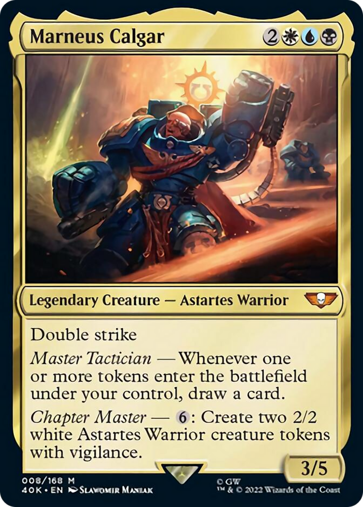 Marneus Calgar (Surge Foil) [Warhammer 40,000] | Black Swamp Games