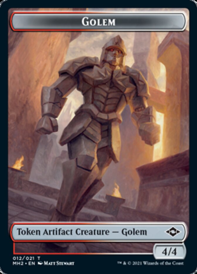 Clue (15) // Golem Double-Sided Token [Modern Horizons 2 Tokens] | Black Swamp Games