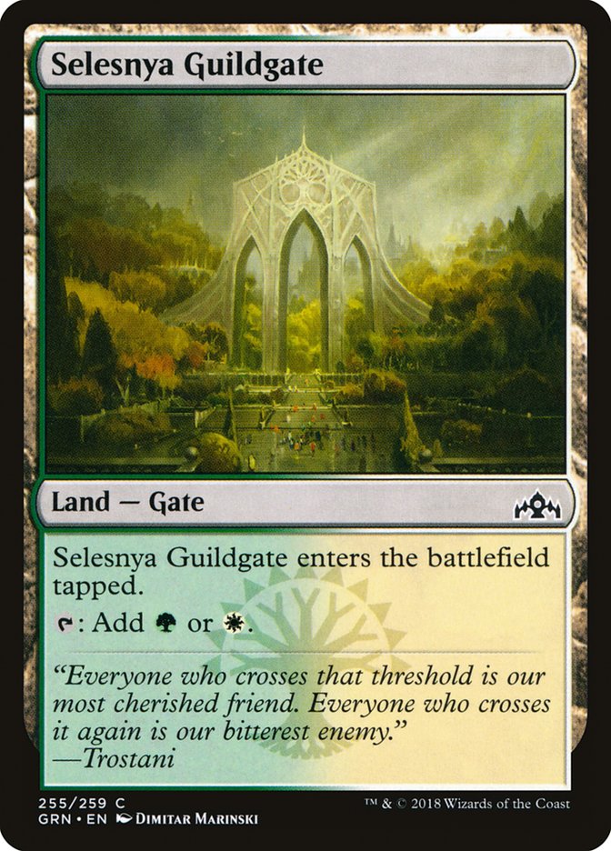 Selesnya Guildgate (255/259) [Guilds of Ravnica] | Black Swamp Games