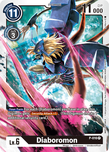 Diaboromon [P-016] [Promotional Cards] | Black Swamp Games