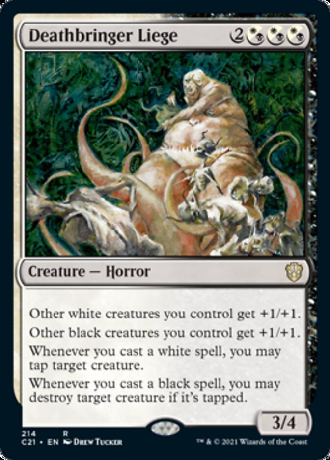 Deathbringer Liege [Commander 2021] | Black Swamp Games