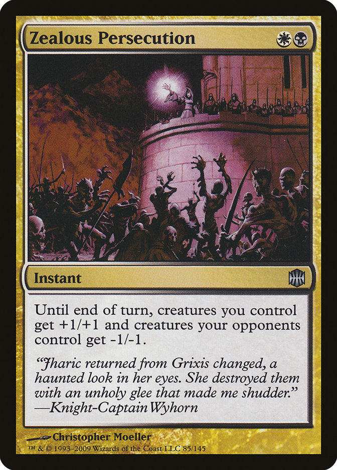 Zealous Persecution [Alara Reborn] | Black Swamp Games