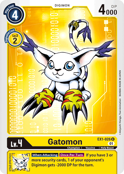 Gatomon [EX1-026] [Classic Collection] | Black Swamp Games