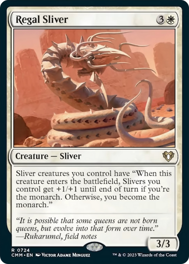 Regal Sliver [Commander Masters] | Black Swamp Games