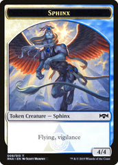 Bird // Sphinx Double-Sided Token [Ravnica Allegiance Guild Kit Tokens] | Black Swamp Games