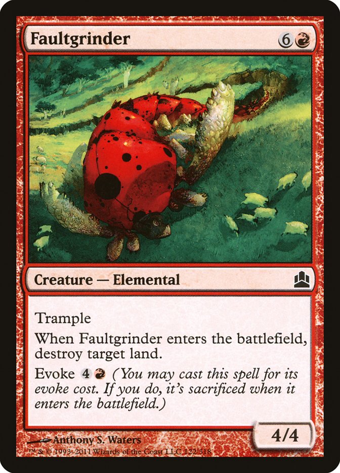 Faultgrinder [Commander 2011] | Black Swamp Games