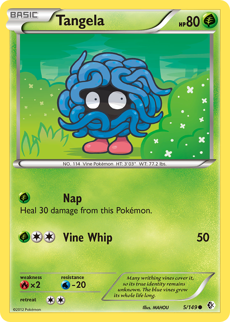 Tangela (5/149) [Black & White: Boundaries Crossed] | Black Swamp Games