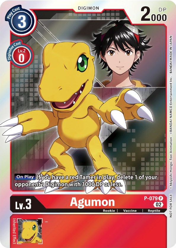 Agumon [P-079] (Digimon Survive Anime Expo 2022) [Promotional Cards] | Black Swamp Games