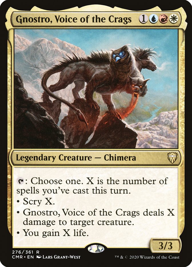Gnostro, Voice of the Crags [Commander Legends] | Black Swamp Games