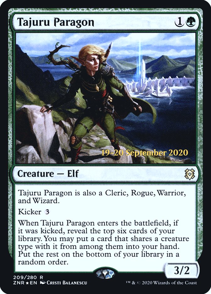 Tajuru Paragon [Zendikar Rising Prerelease Promos] | Black Swamp Games
