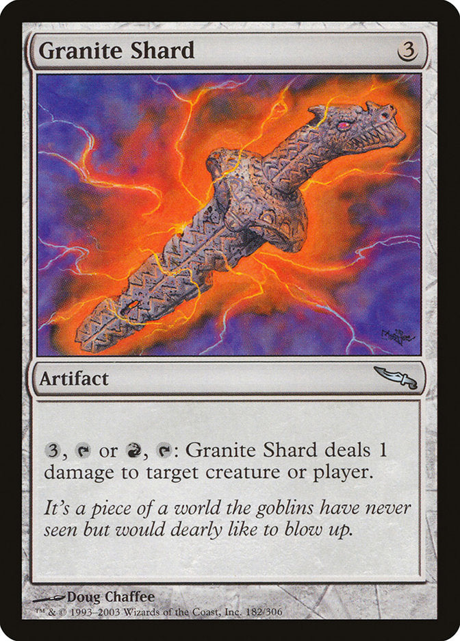 Granite Shard [Mirrodin] | Black Swamp Games