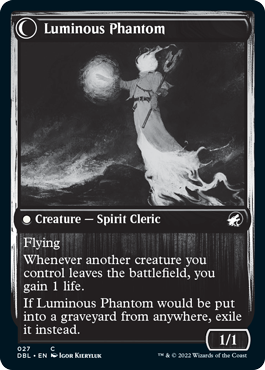 Lunarch Veteran // Luminous Phantom [Innistrad: Double Feature] | Black Swamp Games