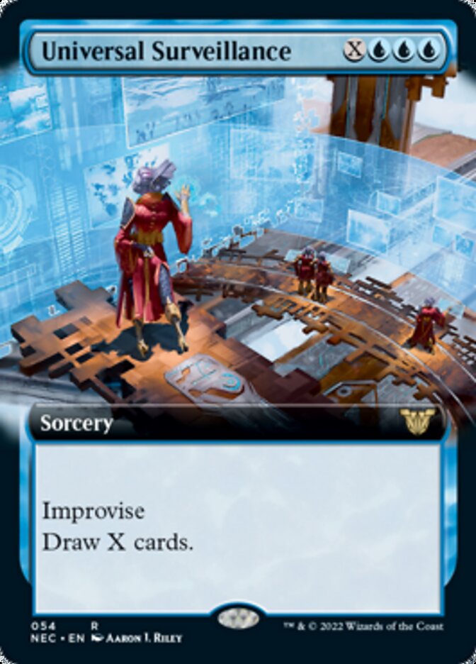 Universal Surveillance (Extended Art) [Kamigawa: Neon Dynasty Commander] | Black Swamp Games