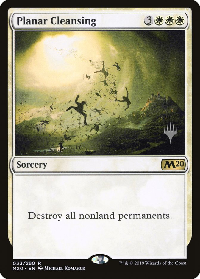 Planar Cleansing (Promo Pack) [Core Set 2020 Promos] | Black Swamp Games
