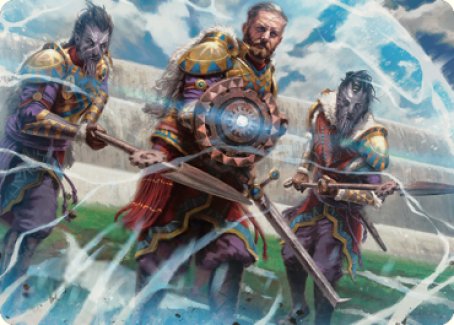 Argivian Phalanx Art Card [Dominaria United Art Series] | Black Swamp Games