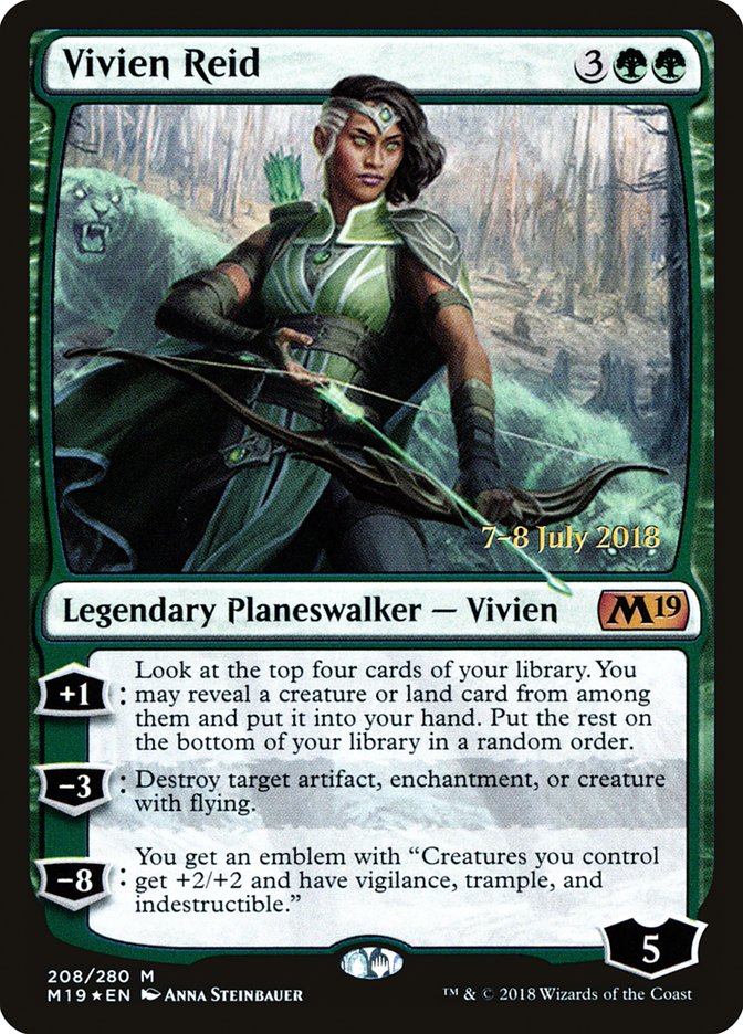 Vivien Reid [Core Set 2019 Prerelease Promos] | Black Swamp Games
