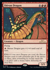 Shivan Dragon [30th Anniversary Edition] | Black Swamp Games