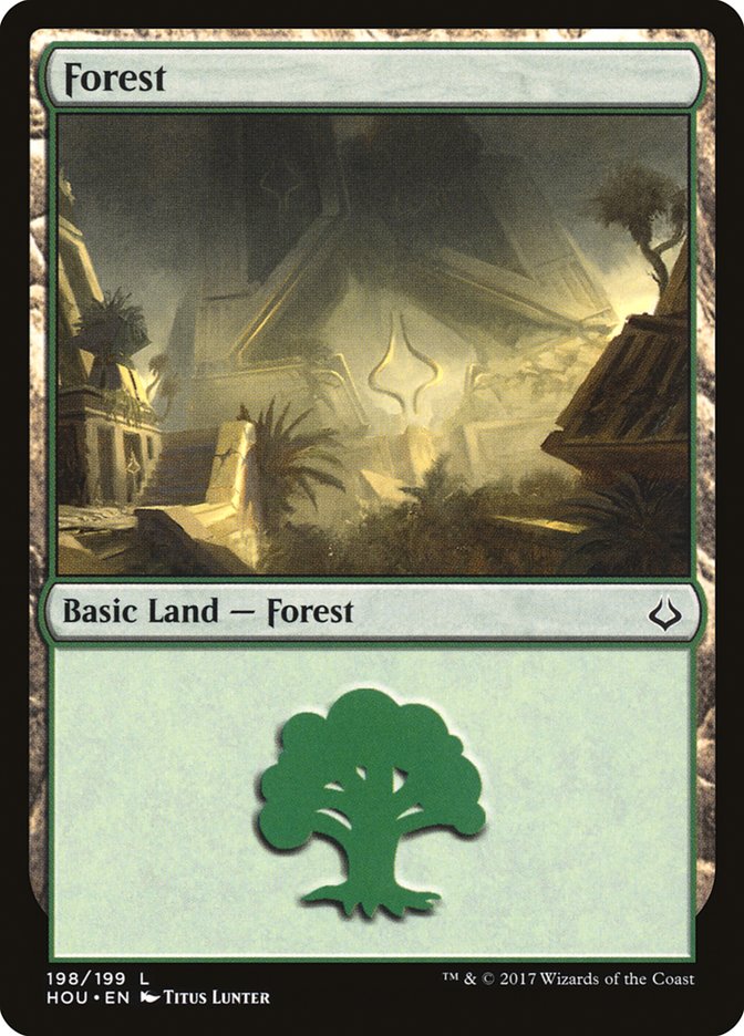 Forest (198) [Hour of Devastation] | Black Swamp Games