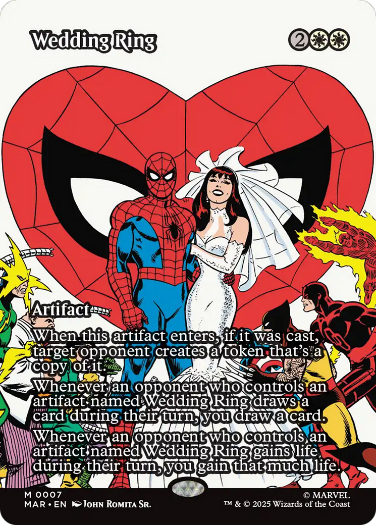 Wedding Ring (Borderless) [Marvel's Spider-Man: Eternal-Legal] | Black Swamp Games
