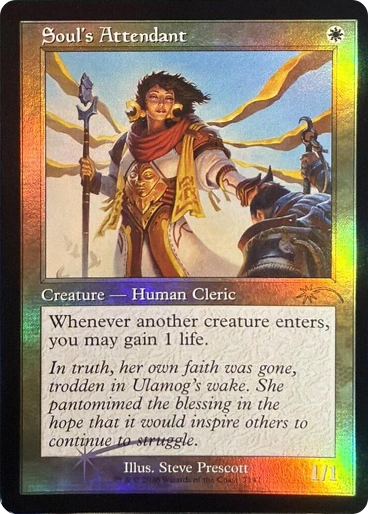 Soul's Attendant (Retro Frame) [Secret Lair Drop Series] | Black Swamp Games