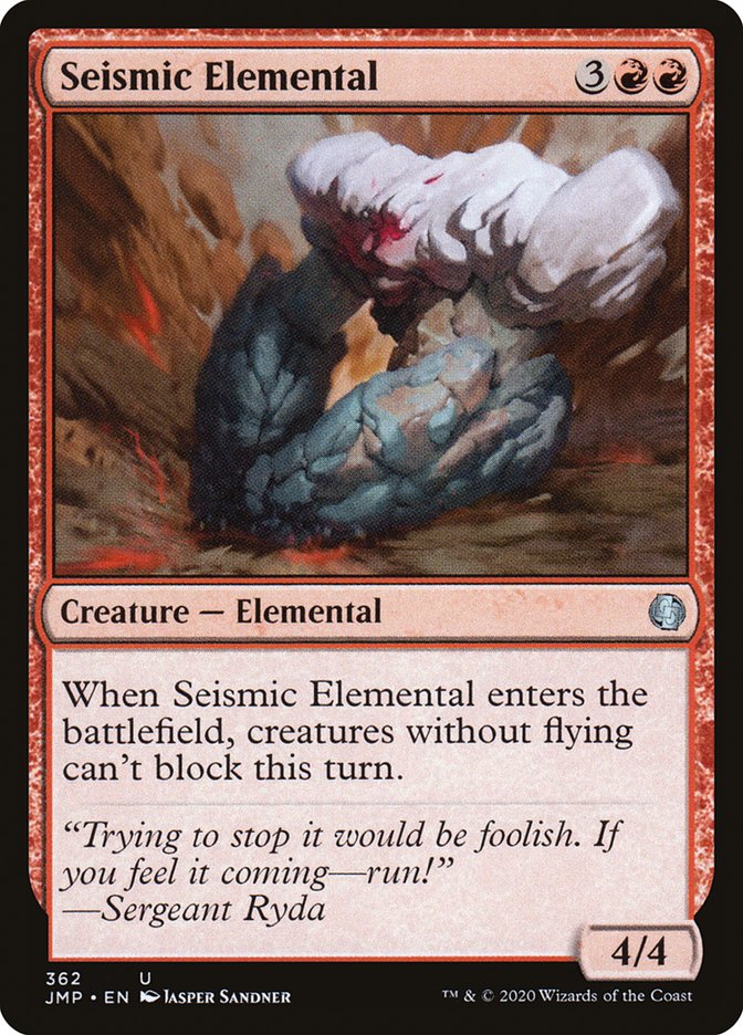 Seismic Elemental [Jumpstart] | Black Swamp Games