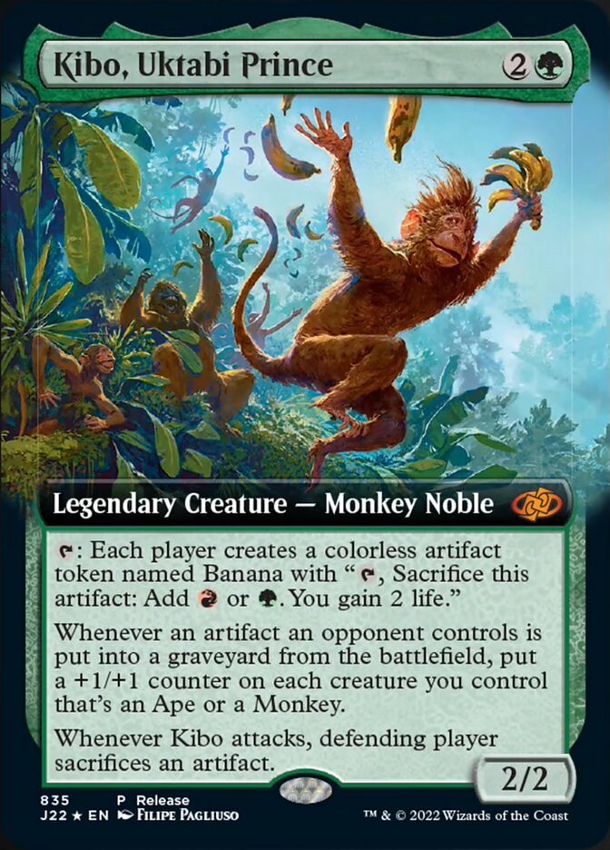 Kibo, Uktabi Prince (Extended Art) (Release) [Jumpstart 2022] | Black Swamp Games