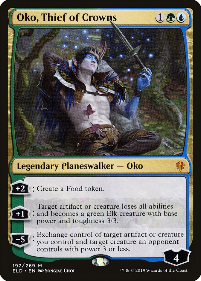 Oko, Thief of Crowns [Throne of Eldraine] | Black Swamp Games