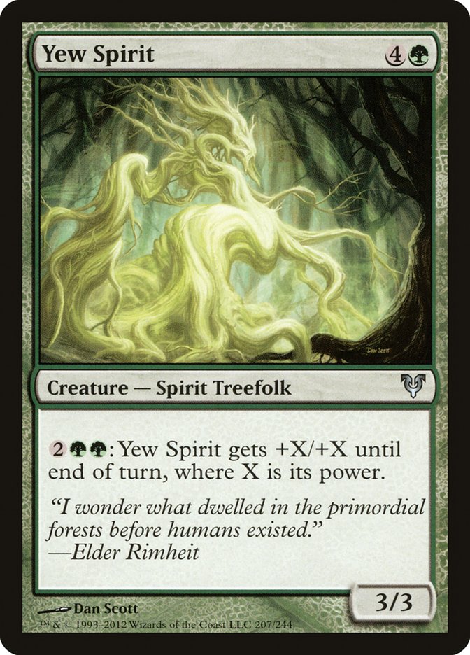 Yew Spirit [Avacyn Restored] | Black Swamp Games