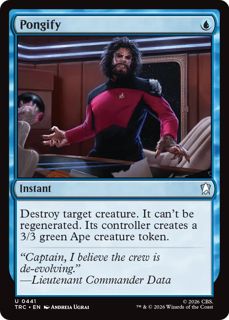 Pongify (Surge Foil) [Star Trek Commander] | Black Swamp Games