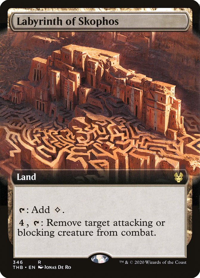 Labyrinth of Skophos (Extended Art) [Theros Beyond Death] | Black Swamp Games