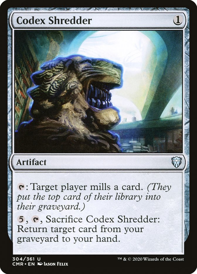 Codex Shredder [Commander Legends] | Black Swamp Games
