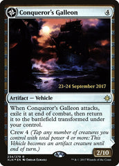 Conqueror's Galleon // Conqueror's Foothold [Ixalan Prerelease Promos] | Black Swamp Games