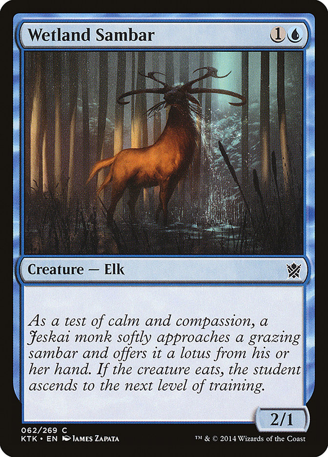 Wetland Sambar [Khans of Tarkir] | Black Swamp Games