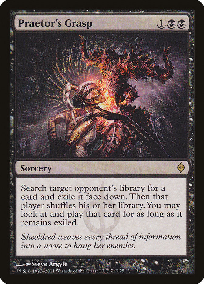 Praetor's Grasp [New Phyrexia] | Black Swamp Games