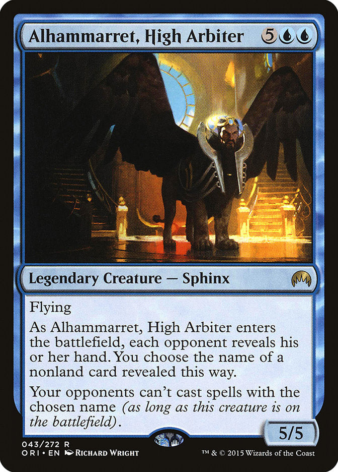 Alhammarret, High Arbiter [Magic Origins] | Black Swamp Games