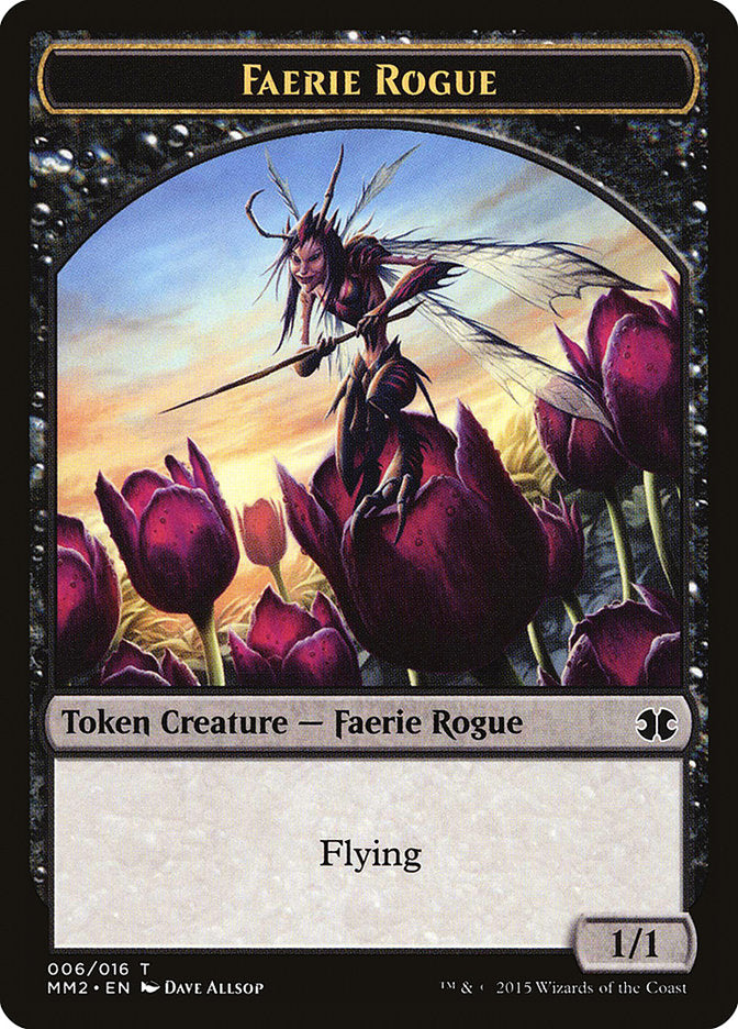 Faerie Rogue Token [Modern Masters 2015 Tokens] | Black Swamp Games