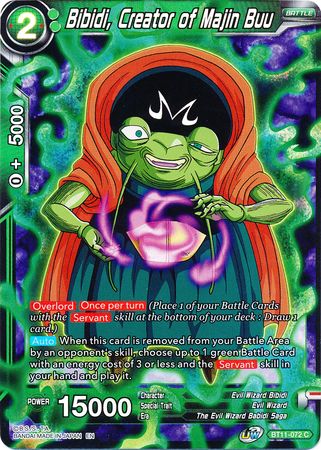 Bibidi, Creator of Majin Buu (BT11-072) [Vermilion Bloodline 2nd Edition] | Black Swamp Games