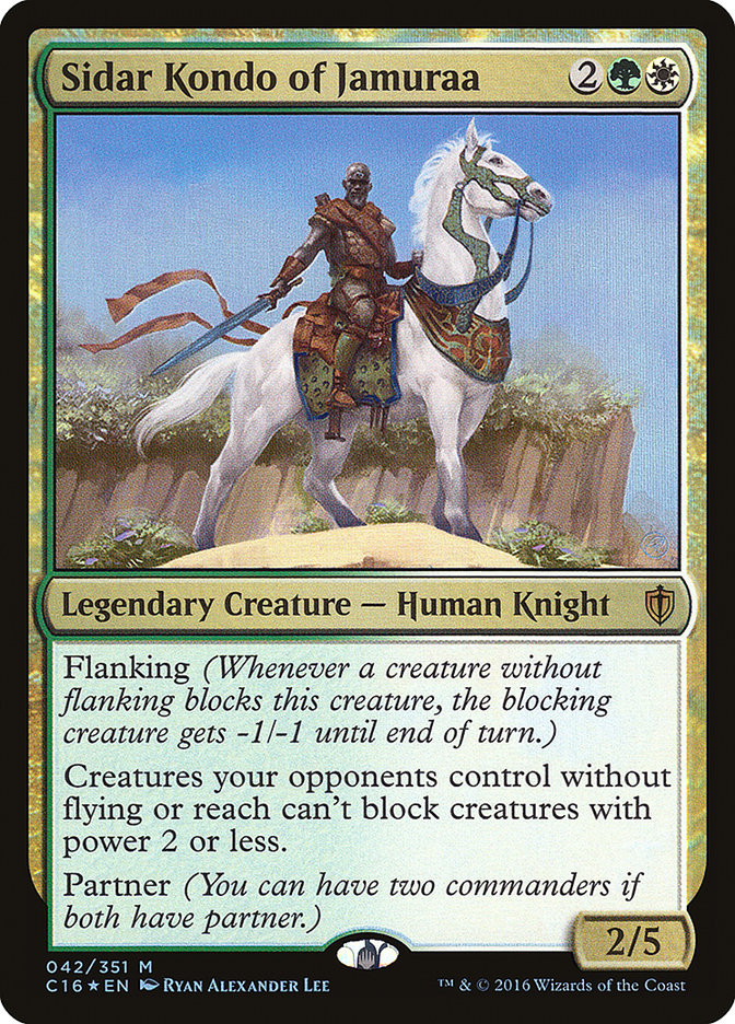 Sidar Kondo of Jamuraa [Commander 2016] | Black Swamp Games