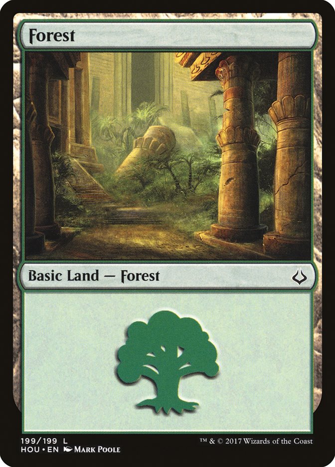 Forest (199) [Hour of Devastation] | Black Swamp Games