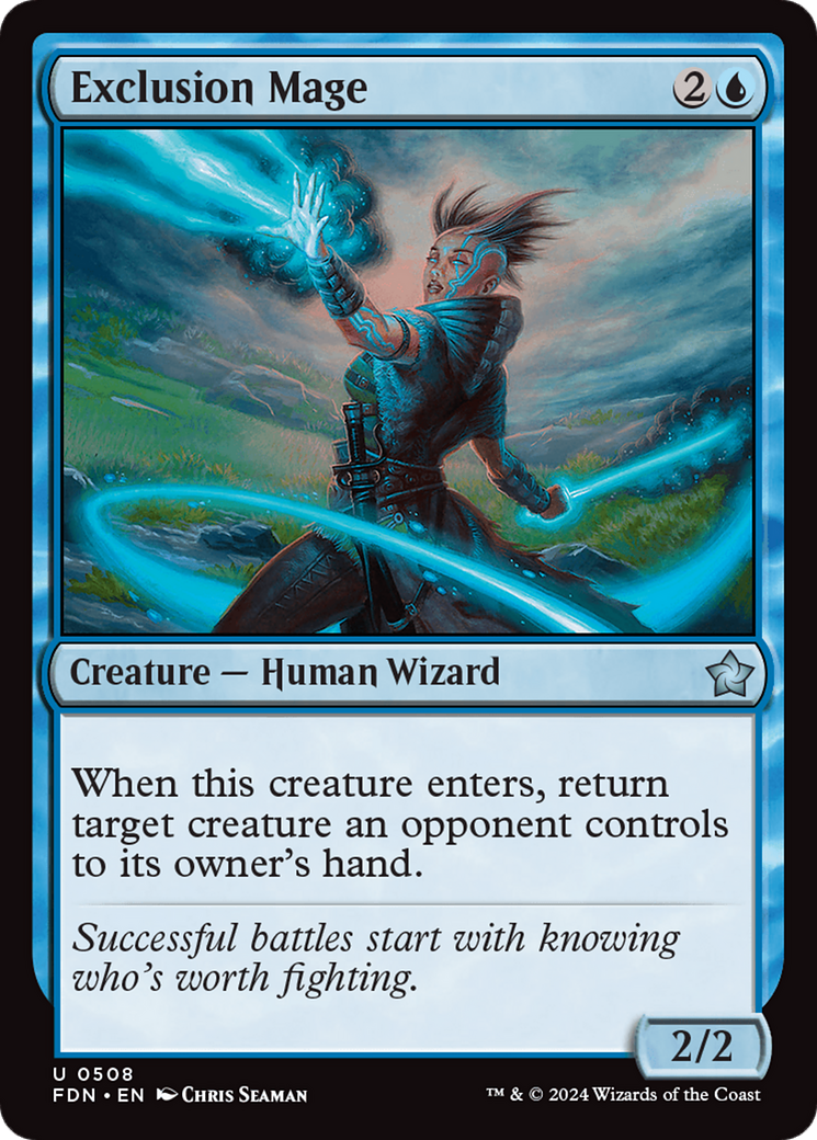 Exclusion Mage [Foundations] | Black Swamp Games