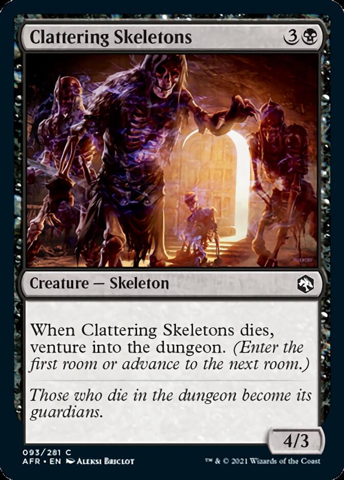 Clattering Skeletons [Dungeons & Dragons: Adventures in the Forgotten Realms] | Black Swamp Games