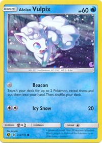 Alolan Vulpix (21a/145) (Alternate Art Promo) [Sun & Moon: Guardians Rising] | Black Swamp Games