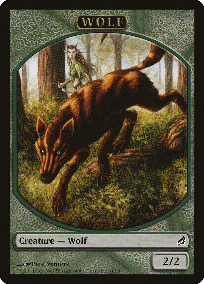 Wolf Token [Lorwyn Tokens] | Black Swamp Games